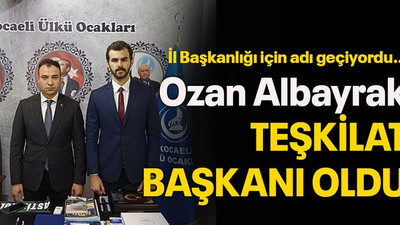 İl Başkanlığı için adı geçiyordu… Ozan Albayrak teşkilat başkanı oldu